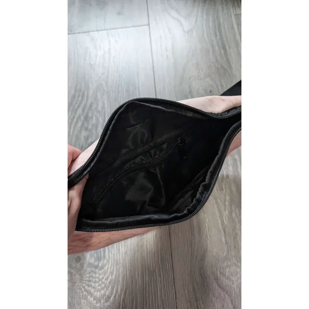 New Big Belly Button Fanny Pack Unisex Hairy Funny Joke Pouch Bag